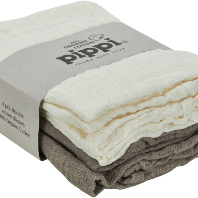 Pippi Stofble 4-pak, Cinder