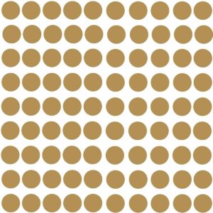 RoomMates Wallstickers Gold Confetti Dots