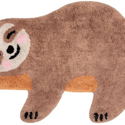 Sass & Belle Gulvtæppe 70x48 Happy Sloth
