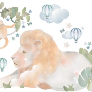 Schmooks Wallsticker Safari Lion