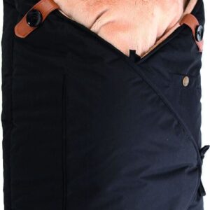 Sleepbag Regular Vinterkørepose, Black/Brown