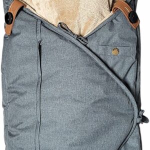 Sleepbag Regular Vinterkørepose, Grey Mélange/Brown