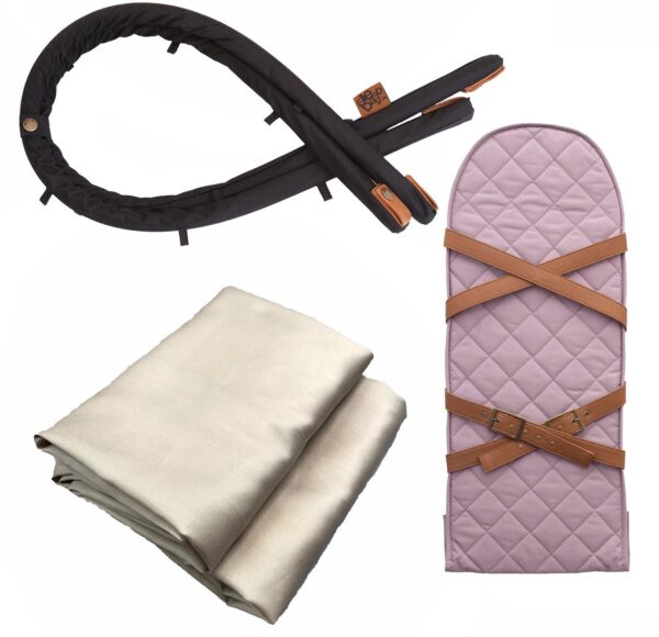 Sleepbag Tilbehørspakke, Dusty Purple/Brown