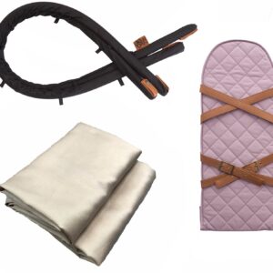 Sleepbag Tilbehørspakke Mini, Dusty Purple/Brown