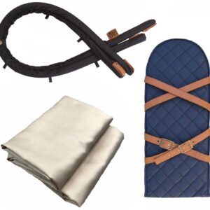 Sleepbag Tilbehørspakke Mini, Midnight Petrol/Brown