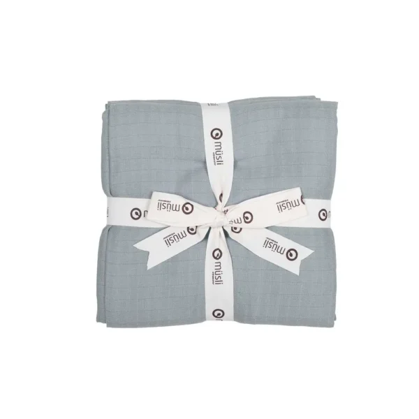 Stofble 2-pak, Jasmin blue, 75X75