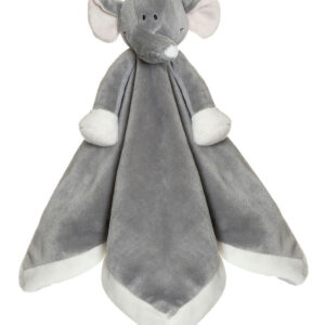 Teddykompaniet Nusseklud - Elefant - 35 x 35 cm - Grå