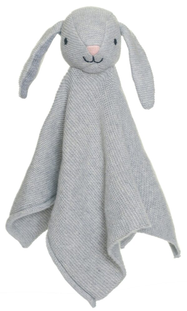 Teddykompaniet Teddy Baby Nusseklud Kanin, Grey