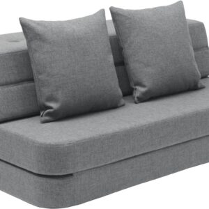 by KlipKlap 3 Fold Sofa, Mørkegrå, Børnemøbler, Indretning børneværelse