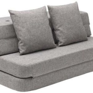 by KlipKlap 3 Fold Sofa XL, Multi Grey, Børnemøbler, Indretning børneværelse
