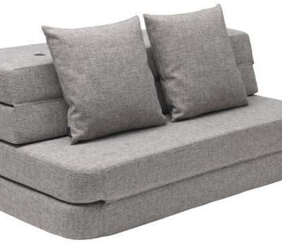 by KlipKlap 3 Fold Sofa XL, Multi Grey, Børnemøbler, Indretning børneværelse