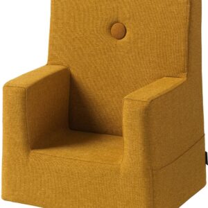 by KlipKlap Kids Lænestol, Mustard, Børnemøbler, Indretning børneværelse