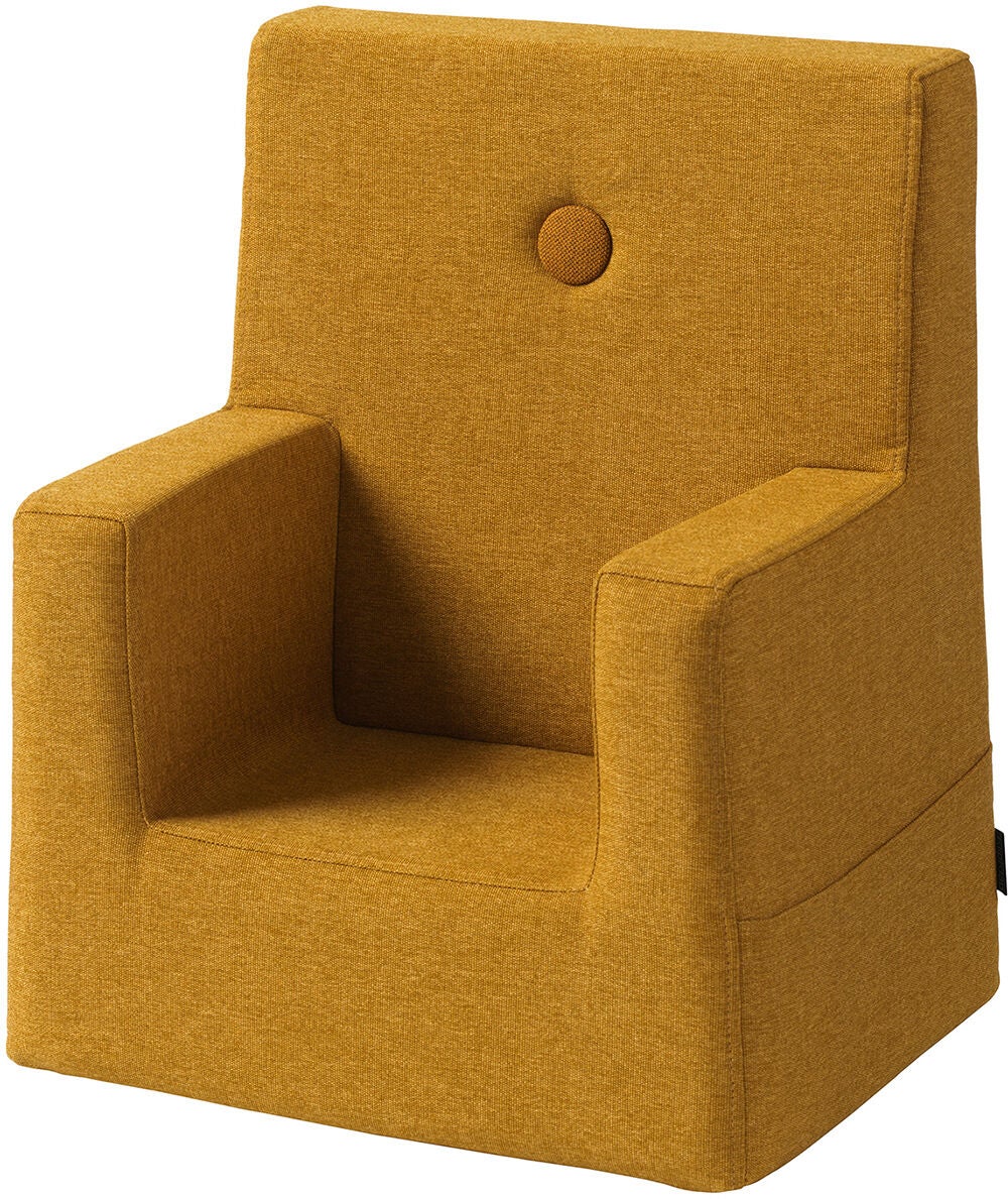 by KlipKlap Kids Lænestol, Mustard, Børnemøbler, Indretning børneværelse