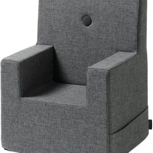 by KlipKlap Kids Lænestol XL, Mørkegrå, Børnemøbler, Indretning børneværelse, Børnelænestol