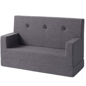 by KlipKlap Kids Sofa, Blue Grey, Børnemøbler, Indretning børneværelse