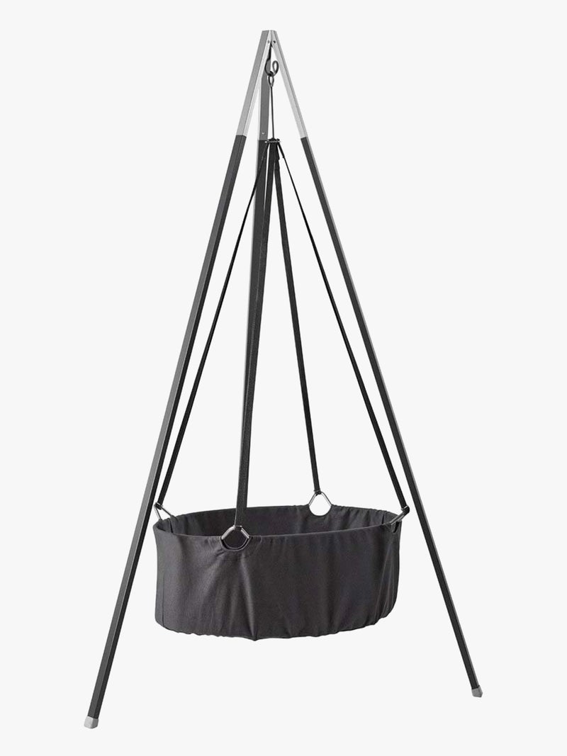 Leander Classic Vugge m. Madras - 83x50x30 cm - Grå