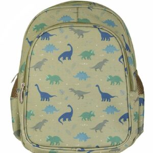 A Little Lovely Company Børnehavetaske m. Termolomme - Dinosaur