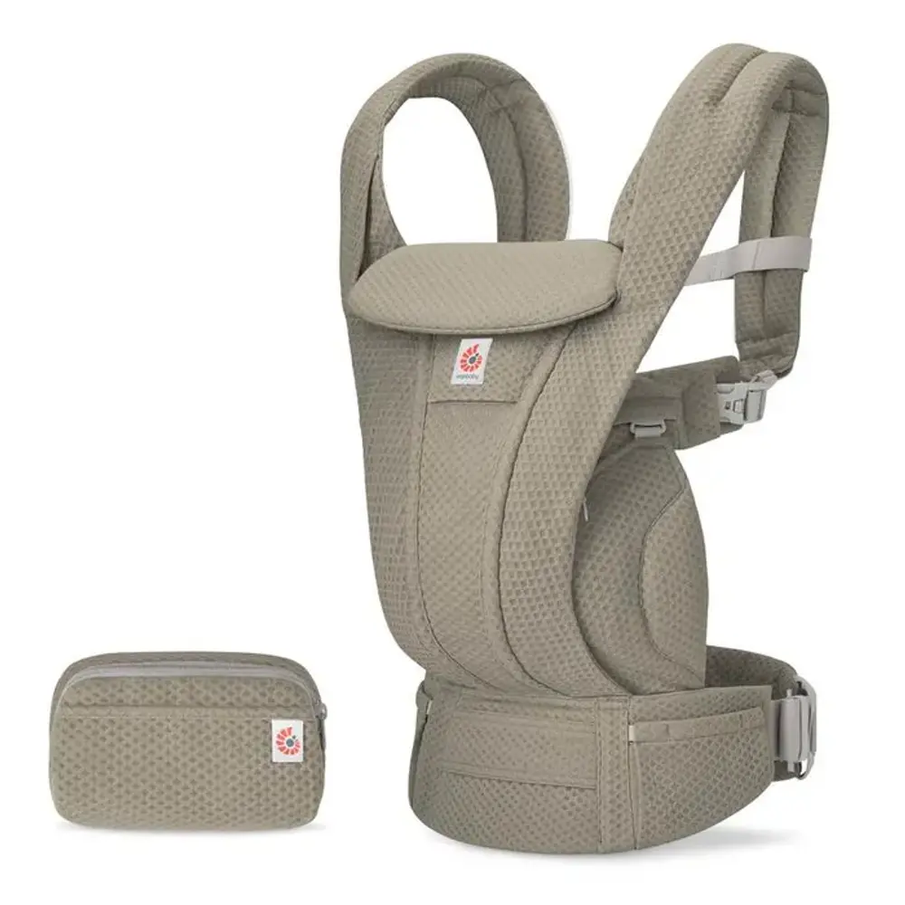 Ergobaby Omni Deluxe Bæresele Mesh - Soft Olive