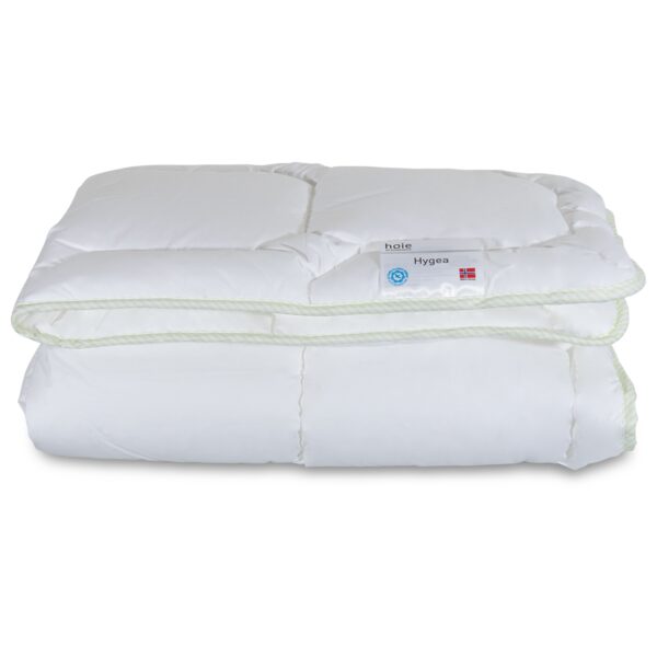 Baby dyne - Høie Hygea fiberdyne - 70x100 cm – Helårs babydyne – Anbefalet og godkendt af Asthma Allergy Nordic
