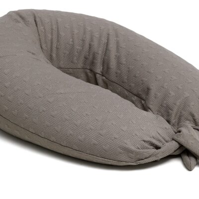 Beemoo CARE Cozy Graviditets- og Ammepude, Hearted Beige