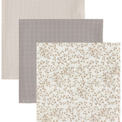 Cam Cam Copenhagen Stofble - 3-pak - GOTS - Mix Lierre/Almond/Hazel