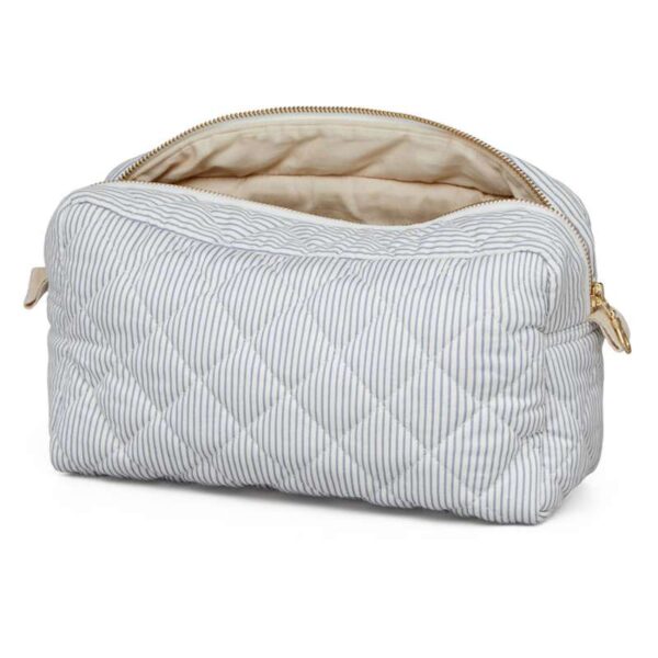 Cam Cam Copenhagen Toilettaske - OCS - Classic Stripes Blue/Praline