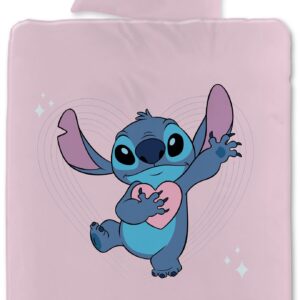 Disney Stitch Sengesæt 150x210, Pink