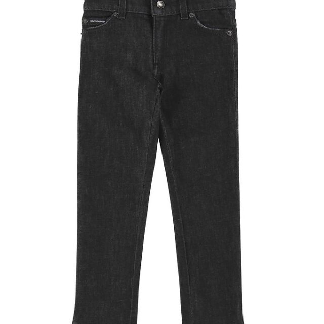 Dolce & Gabbana Jeans - Sort Denim m. Basketbold
