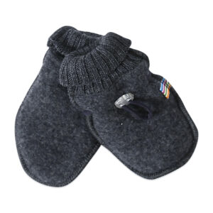 Grå vinteruld luffer (70 cm)