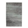 Gulvtæppe - Stort gulvtæppe 200x300 cm - Løs tæppe med skridsikker bagside - Gråt tæppe med stonewashed effekt - Blødt tæppe fra Nordstrand Home Tine
