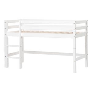 Hoppekids Basic Halvhøj Seng 70x160, Hvid, Juniorseng