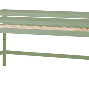 Hoppekids ECO Dream Halvhøj Seng 90x200, Pale Green, Juniorseng