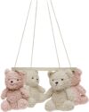 Jollein Teddy Bear Uro, Natural/Wild rose