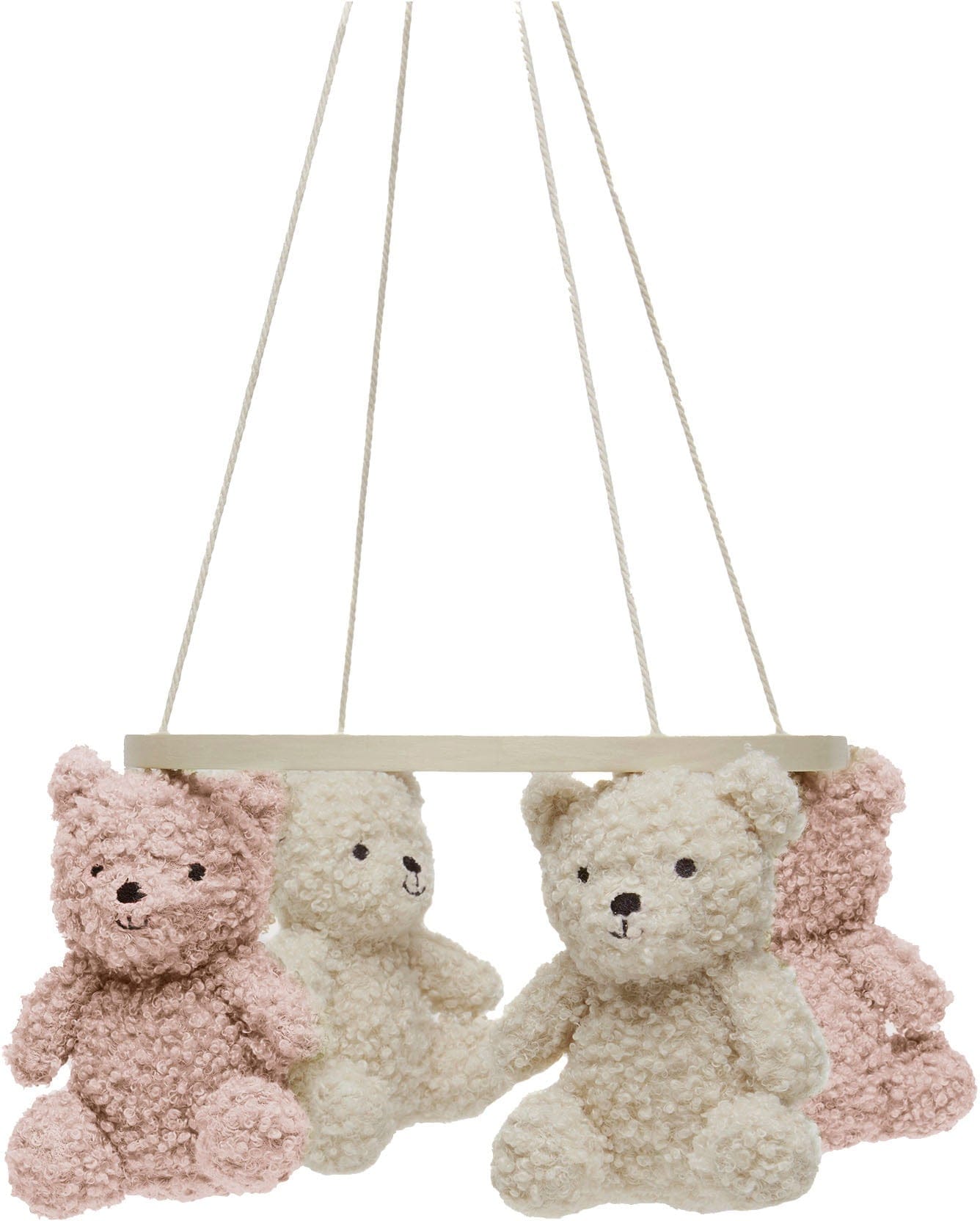 Jollein Teddy Bear Uro, Natural/Wild rose