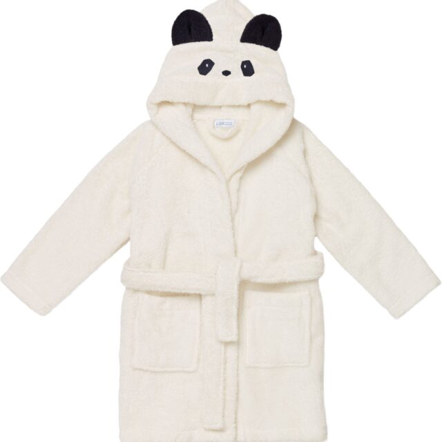 LIEWOOD Lily Badekåbe, Panda Creme De La Creme, 7-8 år