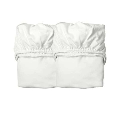 Leander Lagen til Babyseng - 2-pak - Økologisk - Snow