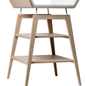 Leander Linea Puslebord m. Hynde - 66,7x72,5x91 cm - Bøg