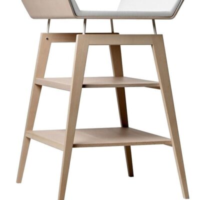 Leander Linea Puslebord m. Hynde - 66,7x72,5x91 cm - Bøg