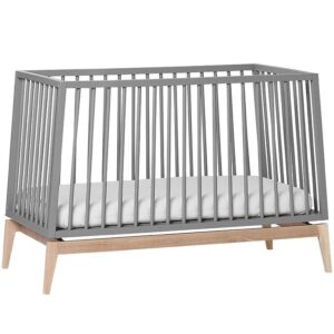 Leander Luna Babyseng - 120x60 - Grå/Eg