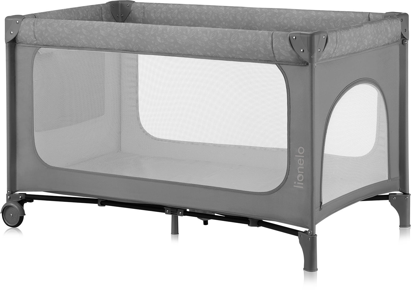 Lionelo JASMIN EASY FOLD Weekendseng, Grey Stone