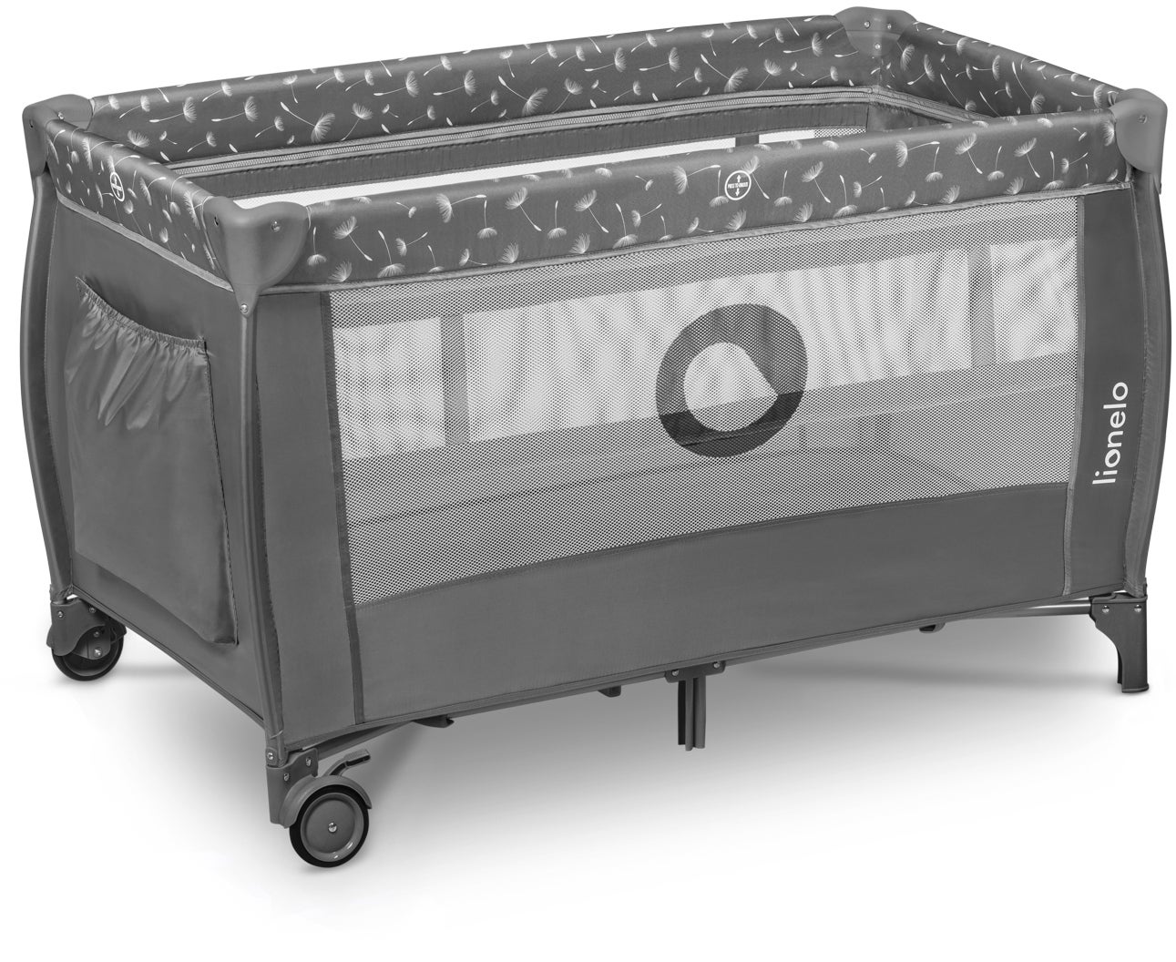 Lionelo STEFI PLUS Weekendseng, Grey White