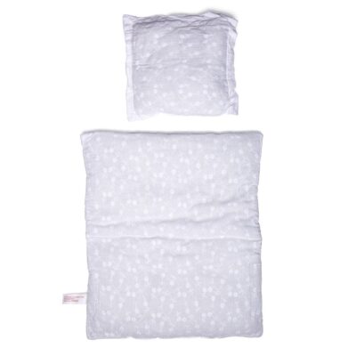 MaMaMeMo - Dukkesengetøj - Hvid - 50 cm