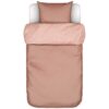 Marc O'Polo sengetøj - Verin Coral pink - 2 i 1 sengesæt - 100% Bomuldssatin sengetøj - Marc O'Polo
