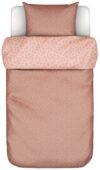 Marco polo sengetøj - 140x200 cm - Verin Coral pink - 2 i 1 sengesæt - 100% Bomuldssatin sengetøj - Marc O'Polo