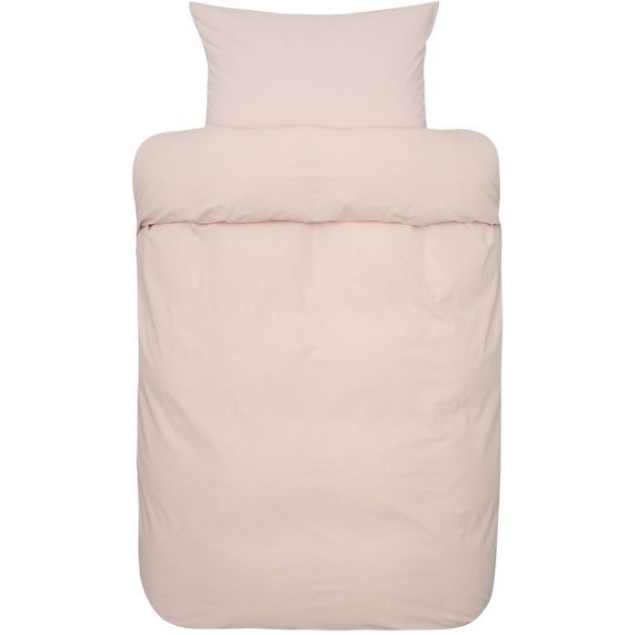 Økologisk sengetøj - Høie Lyra rosa - Sengesæt i 100% økologisk bomuld - GOTS sengetøj