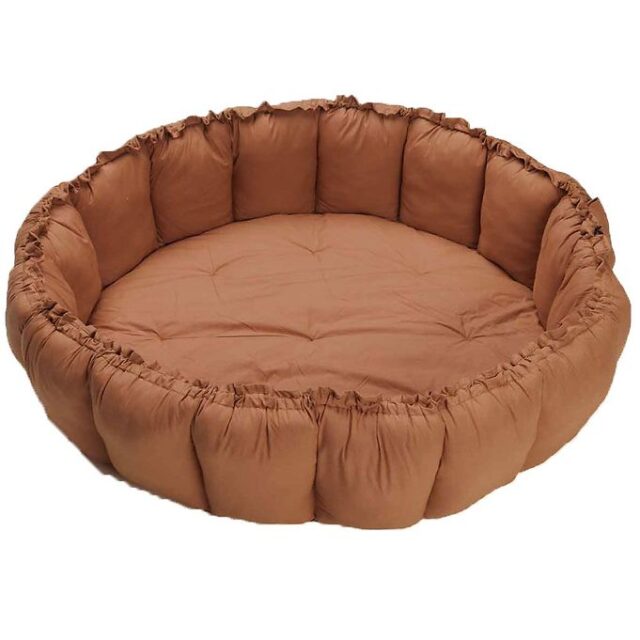 Play&Go Legetæppe - 3-i-1 - Ø130 cm - Tawny Brown