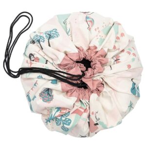 Play&Go Legetøjstæppe - Ø: 140 cm - Walk In A Park