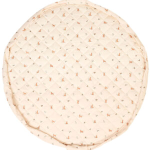 Play&Go Legetøjstæppe - Ø120 cm - Soft Organic - Rabbit