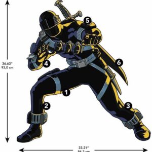 RoomMates Wallstickers G.I Joe Retro