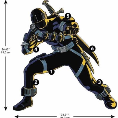 RoomMates Wallstickers G.I Joe Retro